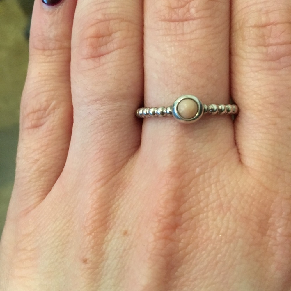 Pandora stackable ring size 8